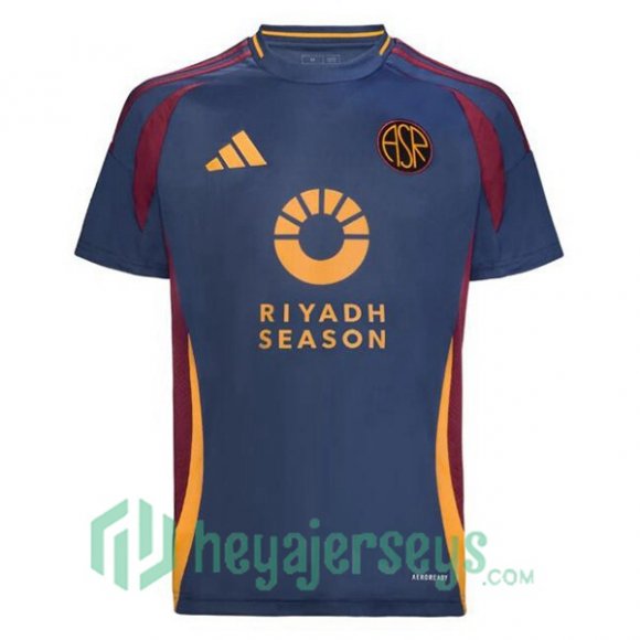 AS Roma Third Soccer Jerseys Blue Royal 2024/2025