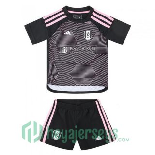 Fulham FC Kids Third Soccer Jerseys Black 2023/2024