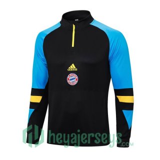 Training Sweatshirt Bayern Munich Black Blue 2023/2024