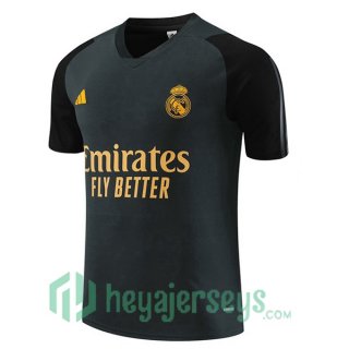 Real Madrid Training T-Shirts Gray 2023/2024
