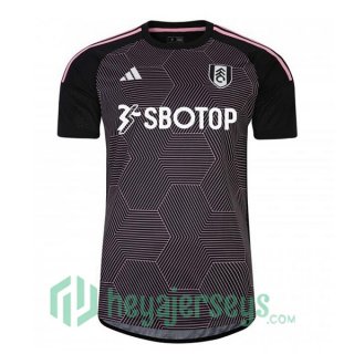 Fulham FC Third Soccer Jerseys Black 2023/2024