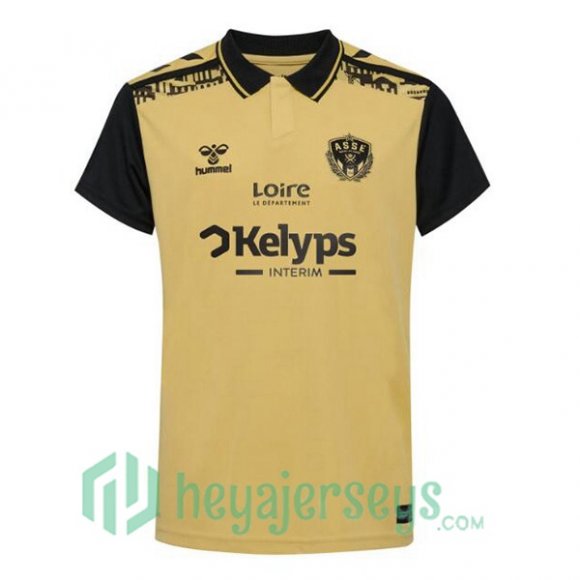 AS St Etienne Third Soccer Jerseys Yellow 2024/2025