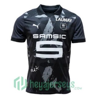 Stade Rennais Third Soccer Jerseys Black 2024/2025