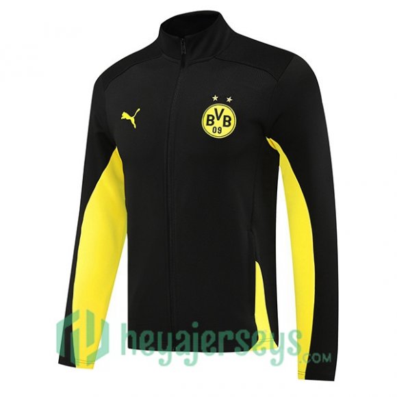 Training Jacket Borussia Dortmund Black 2024/2025