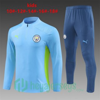 Tracksuit Manchester City Kids Blue 2024/2025