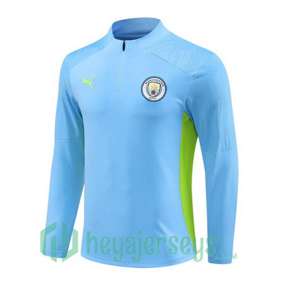 Training Sweatshirt Manchester City Blue 2024/2025