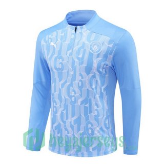 Training Sweatshirt Manchester City Blue 2024/2025