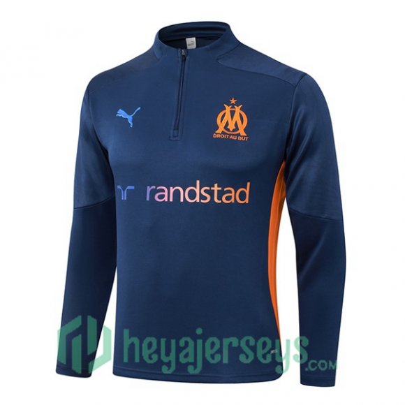 Training Sweatshirt Olympique Marseille Blue Royal 2024/2025