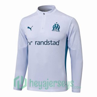 Training Sweatshirt Olympique Marseille White 2024/2025