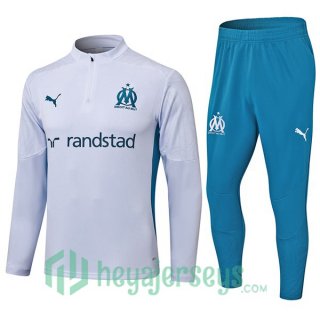 Tracksuit Olympique Marseille White 2024/2025