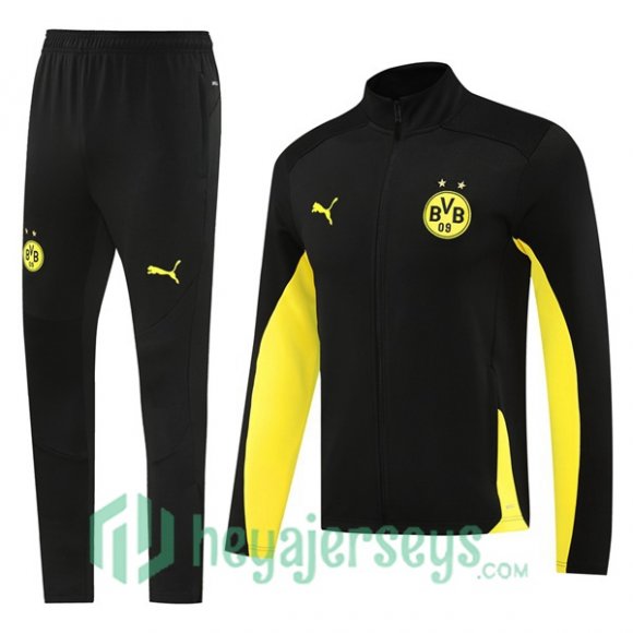 Training Jacket Borussia Dortmund Black 2024/2025