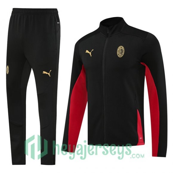 Training Jacket AC Milan Black 2024/2025