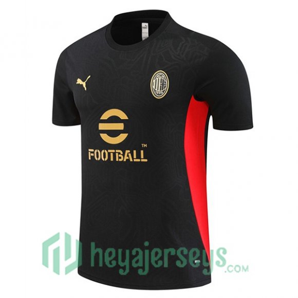 AC Milan Training T-Shirts Black 2024/2025