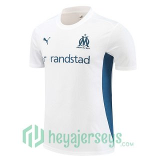 Olympique Marseille Training T-Shirts White 2024/2025