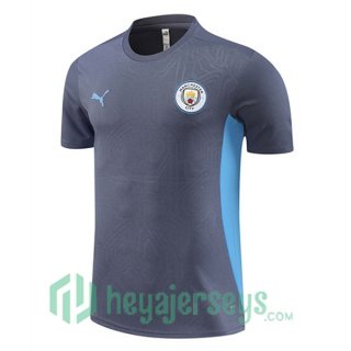 Manchester City Training T-Shirts Gray 2024/2025