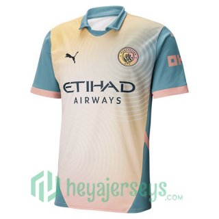 Manchester City Definitely City Yellow Blue 2024/2025