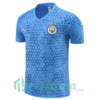 Manchester City Training T-Shirts Blue 2023/2024