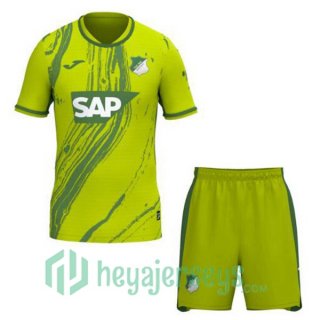 TSG Hoffenheim Kids Third Soccer Jerseys Green 2024/2025