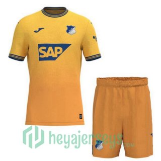 TSG Hoffenheim Kids Third Soccer Jerseys Yellow 2023/2024
