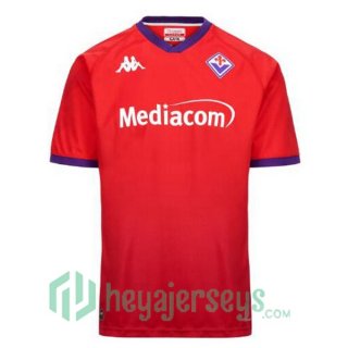 ACF Fiorentina Third Soccer Jerseys Red 2024/2025