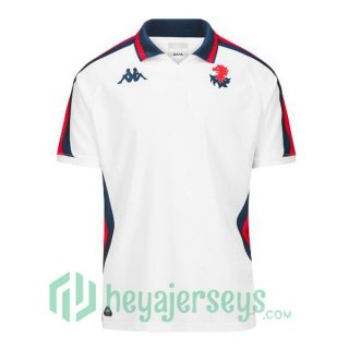 Genoa CFC Away Soccer Jerseys White 2024/2025