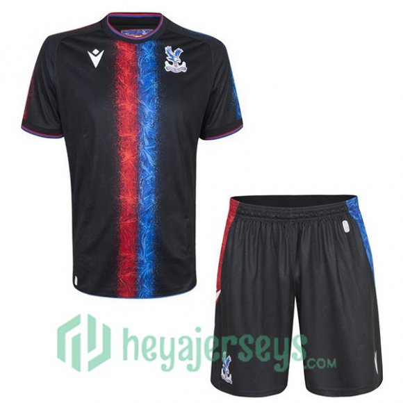 Crystal Palace Kids Third Soccer Jerseys Black 2024/2025