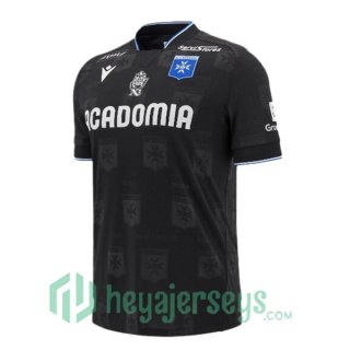 AJ Auxerre Away Soccer Jerseys Black 2024/2025