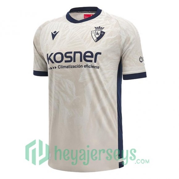 CA Osasuna Away Soccer Jerseys White 2024/2025