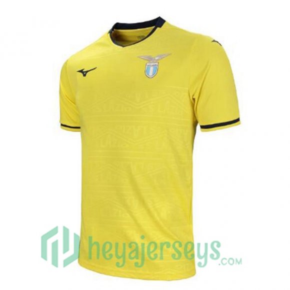 SS Lazio Away Soccer Jerseys Yellow 2024/2025