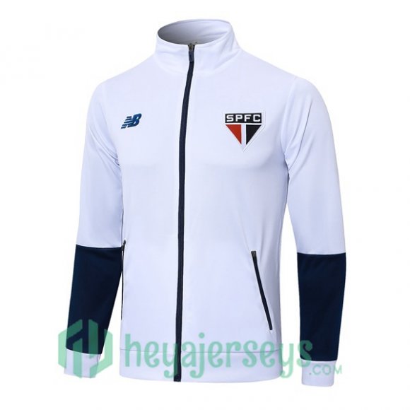 Training Jacket Sao Paulo FC White 2024/2025