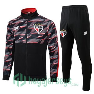 Training Jacket Sao Paulo FC Black 2024/2025