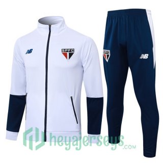 Training Jacket Sao Paulo FC White 2024/2025