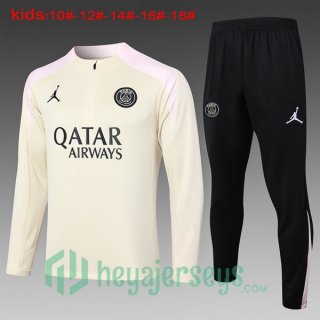 Tracksuit Paris Saint Germain Kids Yellow 2024/2025