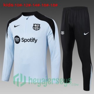 Tracksuit FC Barcelona Kids Blue 2024/2025