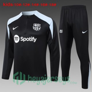 Tracksuit FC Barcelona Kids Black 2024/2025