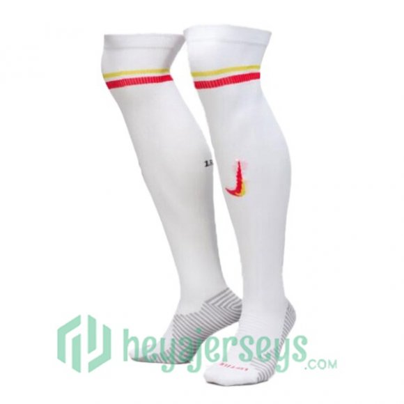 Liverpool Third Soccer Socks White 2024/2025