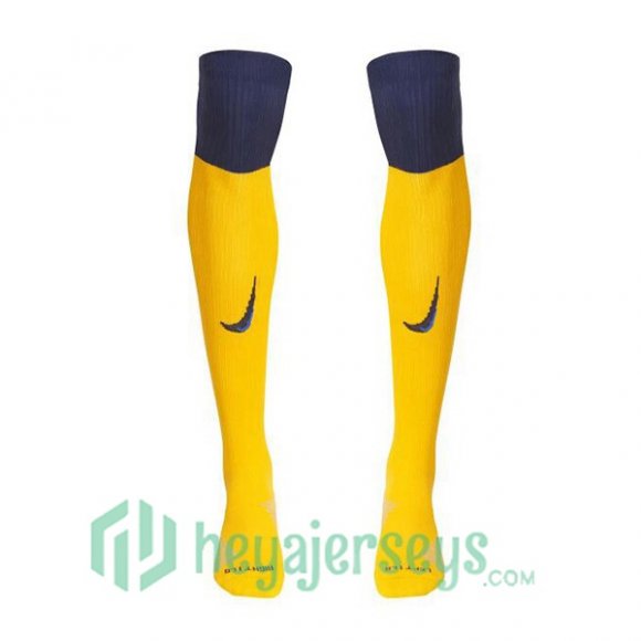 Inter Milan Third Soccer Socks Yellow 2024/2025