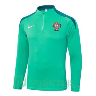 Training Sweatshirt Portugal Green 2024/2025