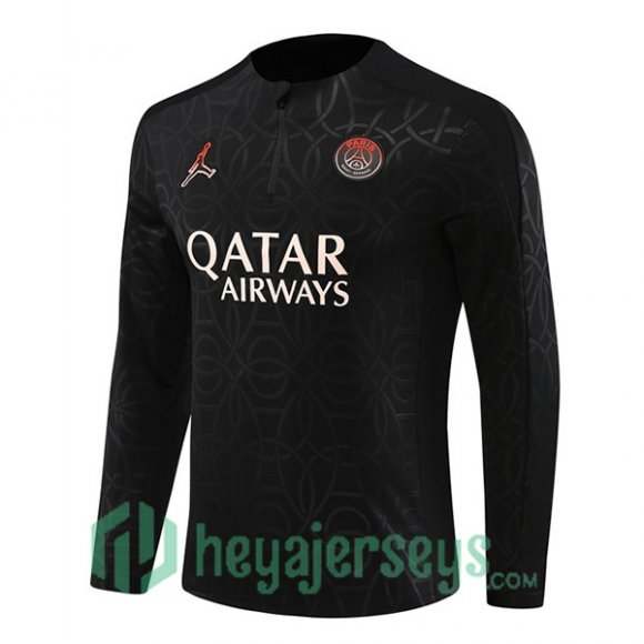 Training Sweatshirt JORDAN Paris Saint Germain Black 2024/2025