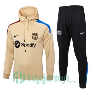 Tracksuit - Hooded FC Barcelona Yellow 2024/2025