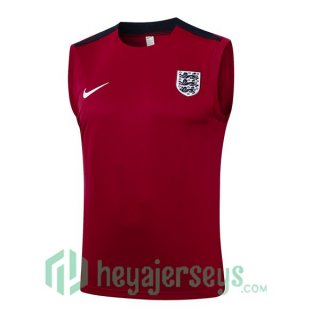 Soccer Vest England Red 2024/2025