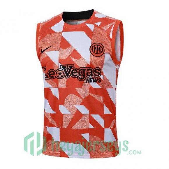 Soccer Vest Inter Milan Orange 2024/2025