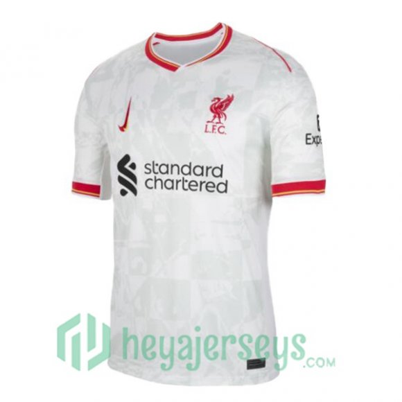 FC Liverpool Third Soccer Jerseys White 2024/2025