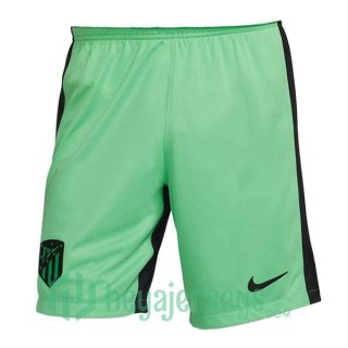 Atletico Madrid Third Soccer Shorts Green 2023/2024