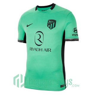 Atletico Madrid Third Soccer Jerseys Green 2023/2024