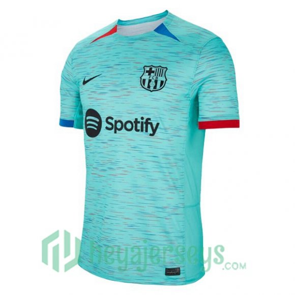 FC Barcelona Third Soccer Jerseys Green 2023/2024