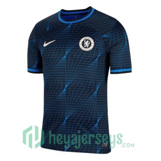 FC Chelsea Away Soccer Jerseys Blue 2023/2024