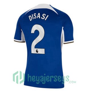 FC Chelsea (Disasi 2) Home Soccer Jerseys Blue 2023/2024