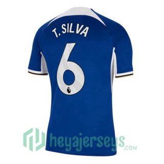 FC Chelsea (T. Silva 6) Home Soccer Jerseys Blue 2023/2024