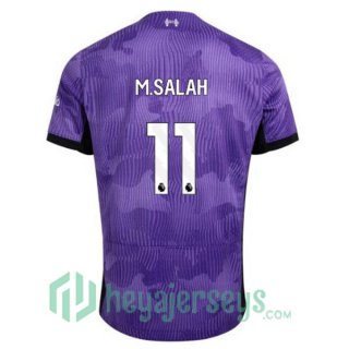 FC Liverpool (M.SALAH 11) Third Soccer Jerseys Purple 2023/2024